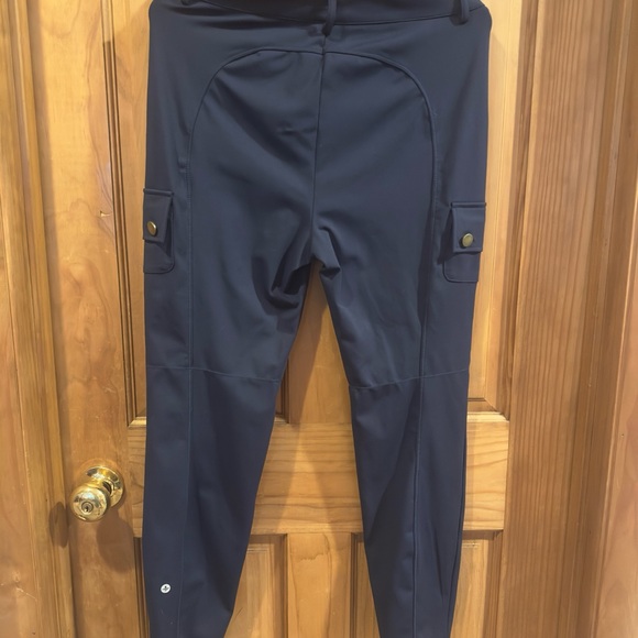 Halara Navy Cargo Pants with Pockets - Picture 3 of 4